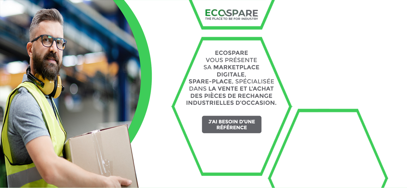 
                                 Services d’EcoSpare, place de marché spécialiste de la pièce détachée industrielle
                                 